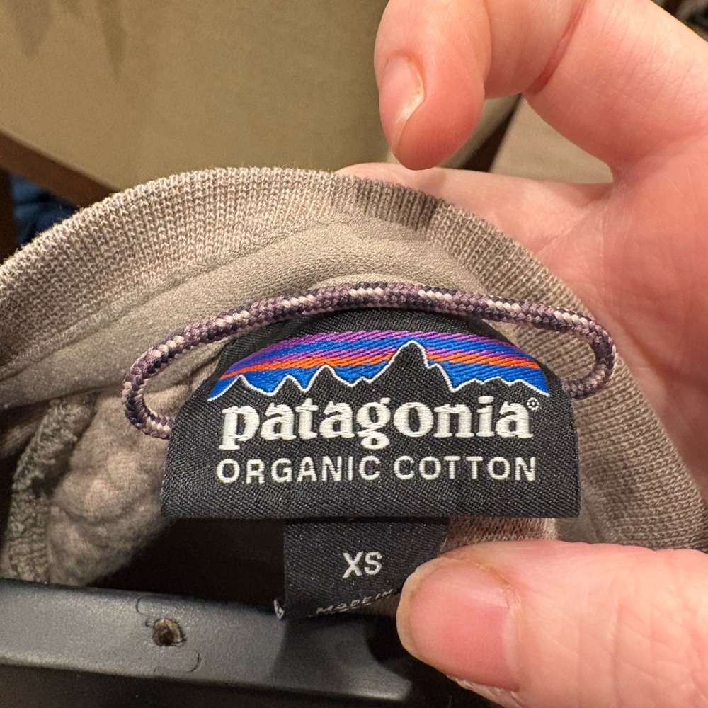 Patagonia Organic Cotton Sweatshirt in Taupe size XS VGUC super cozy! - Picture 2 of 4